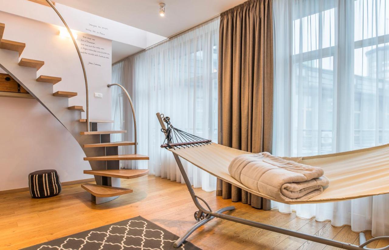 Central 2-Level Penthouse With Terrace And Free Parking Riga Exterior foto